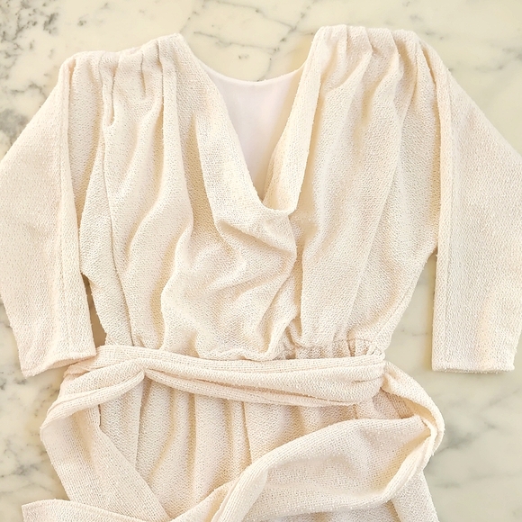 NWOT. Vintage Toni Todd Midi Dress with back design. - Picture 5 of 7